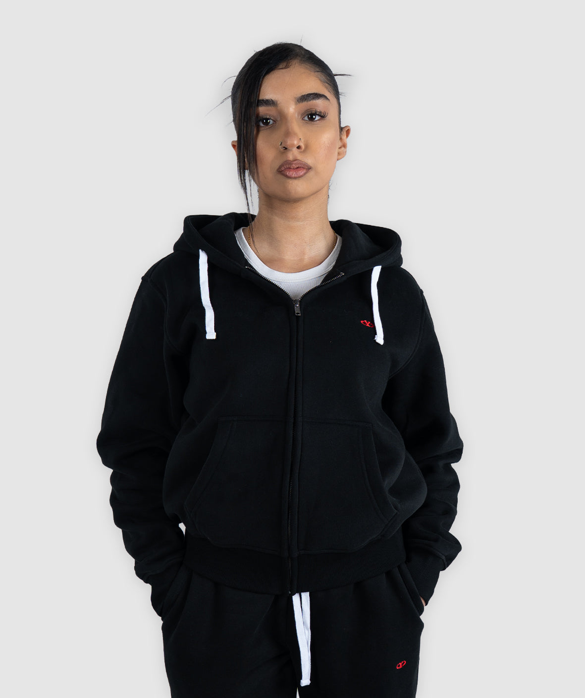 Classic Hoodie mit Reißverschluss